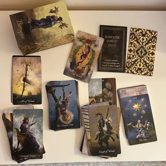 Baroque Tarot with guidebook and Decorative Box - Picture 5 of 7